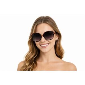 Sunglasses Sun Glasses Women's Fashion Shades Blue & Brown Leopard Plastic Frame